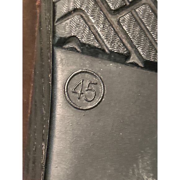 Men's Dansko 'Karl' Antique Brown Leather Clogs - Picture 6 of 7